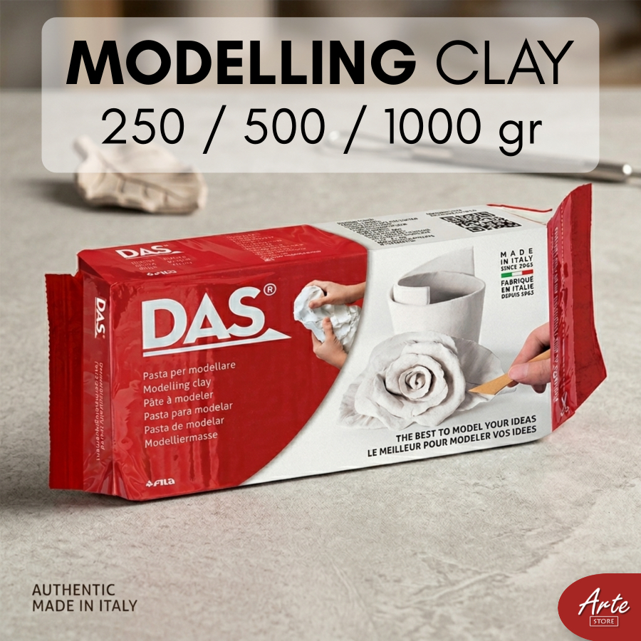 Jual DAS Modelling Air Drying Clay 500gr - Tanah Liat - Pottery ...