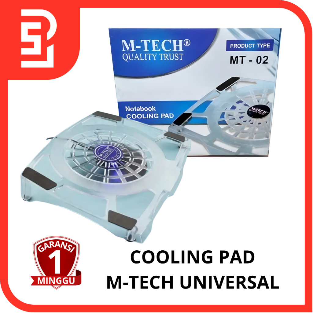 Jual Kipas Laptop Cooling Pad Besar M-Tech | Shopee Indonesia