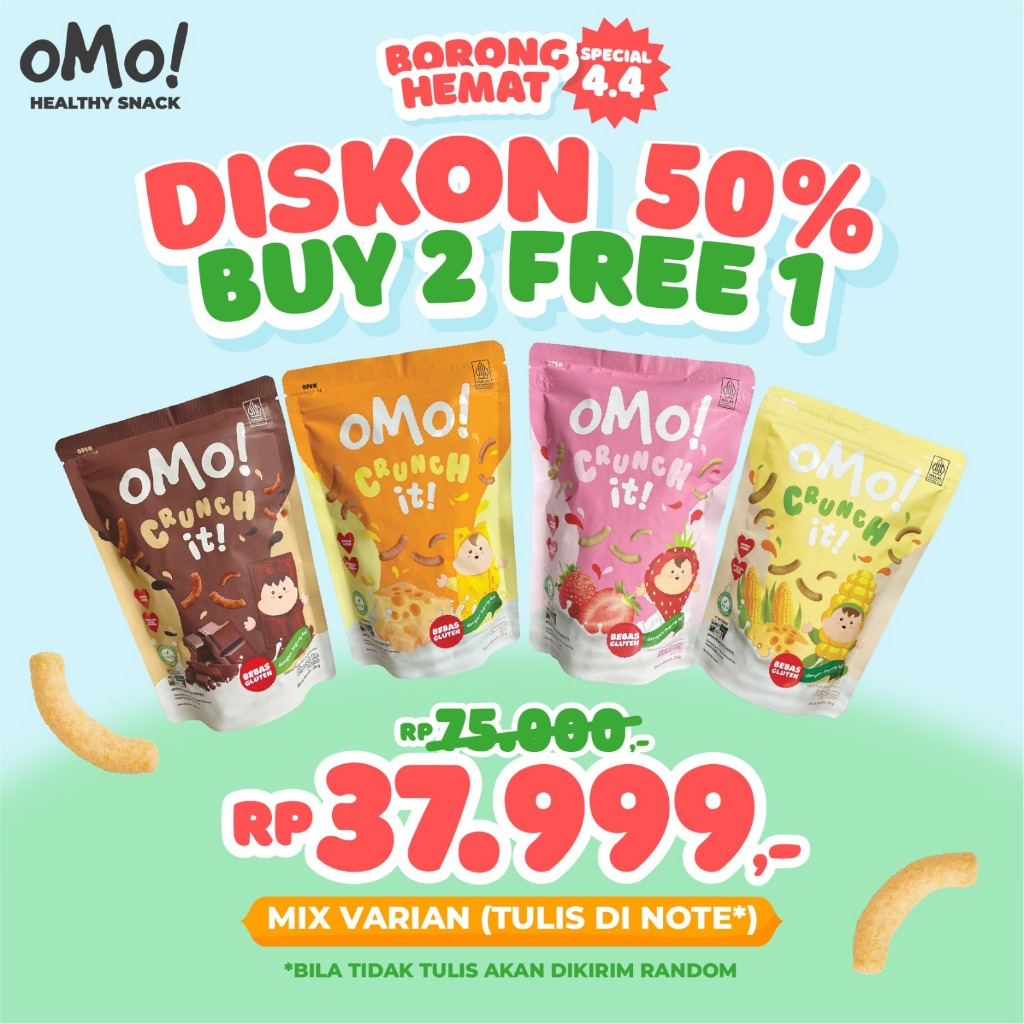 Toko Online OMO! Healthy Snack Official | Shopee Indonesia