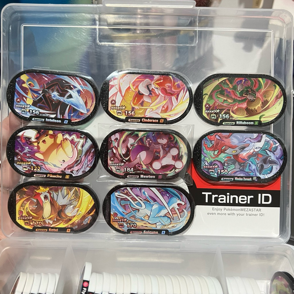 Jual ORI ASLI MEZATAG POKEMON MEZASTAR GALAXY VERSION 1 MEWTWO INTELEON ...