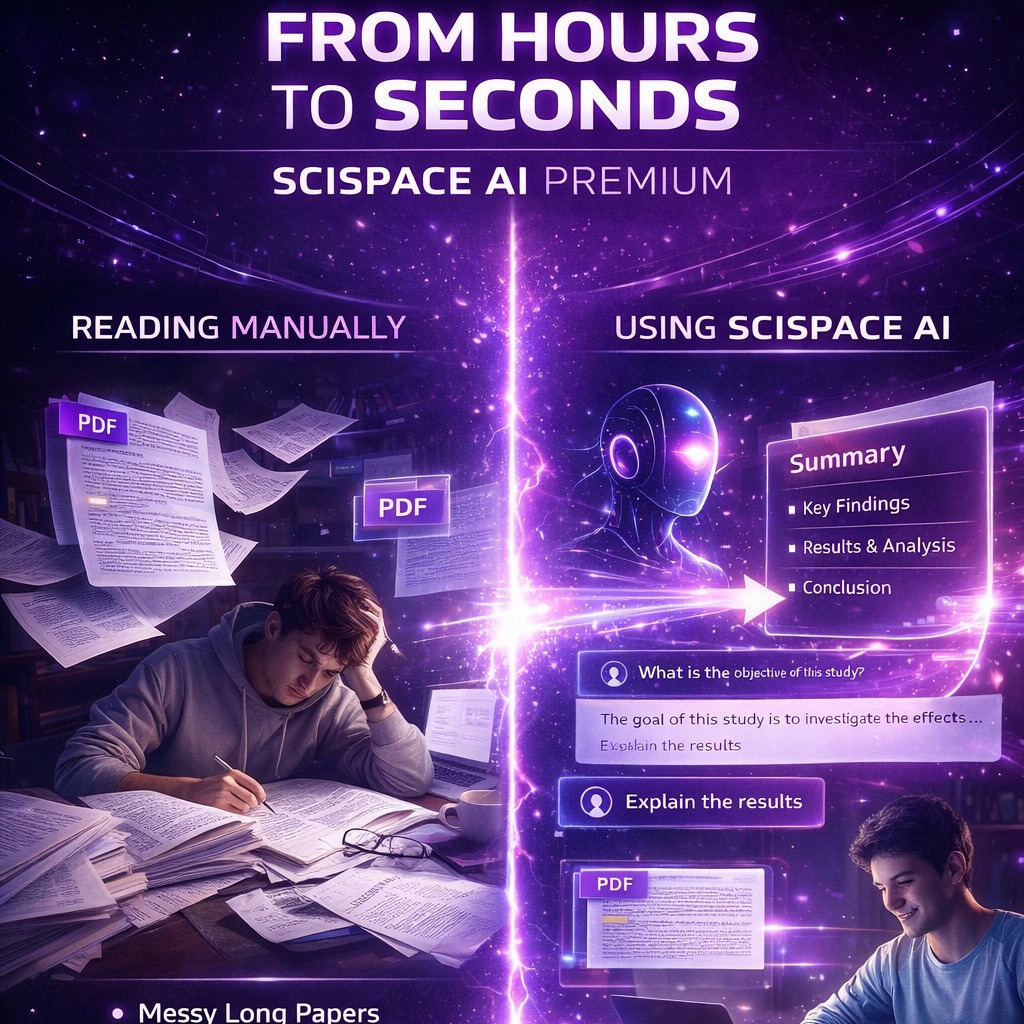 Jual SCISPACE AI PREMIUM PLAN | AI Baca Jurnal Otomatis | Ringkas Paper ...