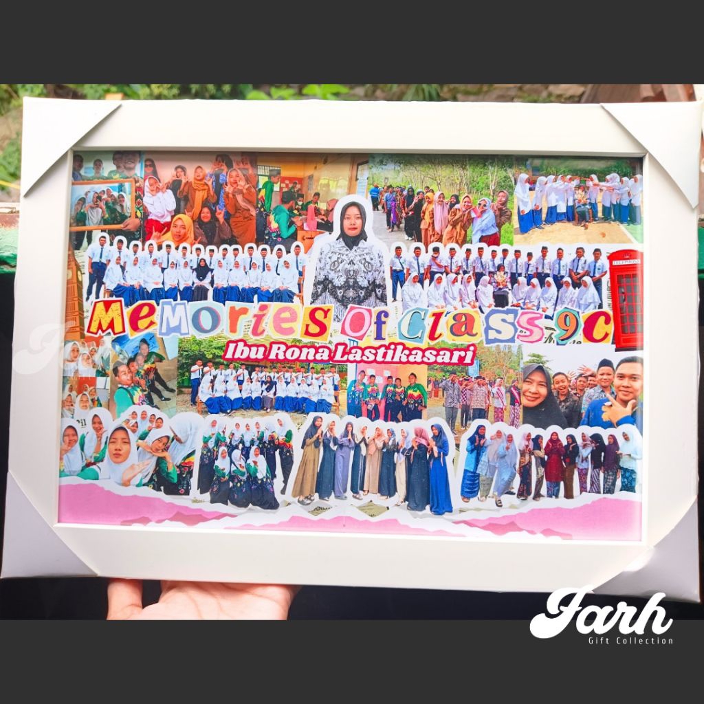 Jual FRAME SCRAPBOOK 2D BISA REQ DESAIN UK 6R 8R 10R KADO BESTIE KADO ...