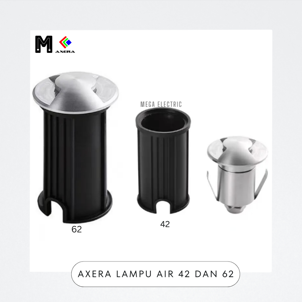 Jual AXERA LAMPU AIR 42 1W ROUND | Shopee Indonesia