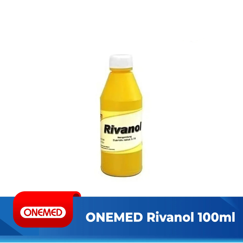 Jual Rivanol 100ml 300 ml Onemed Onehealth / Larutan Pembersih Luka ...