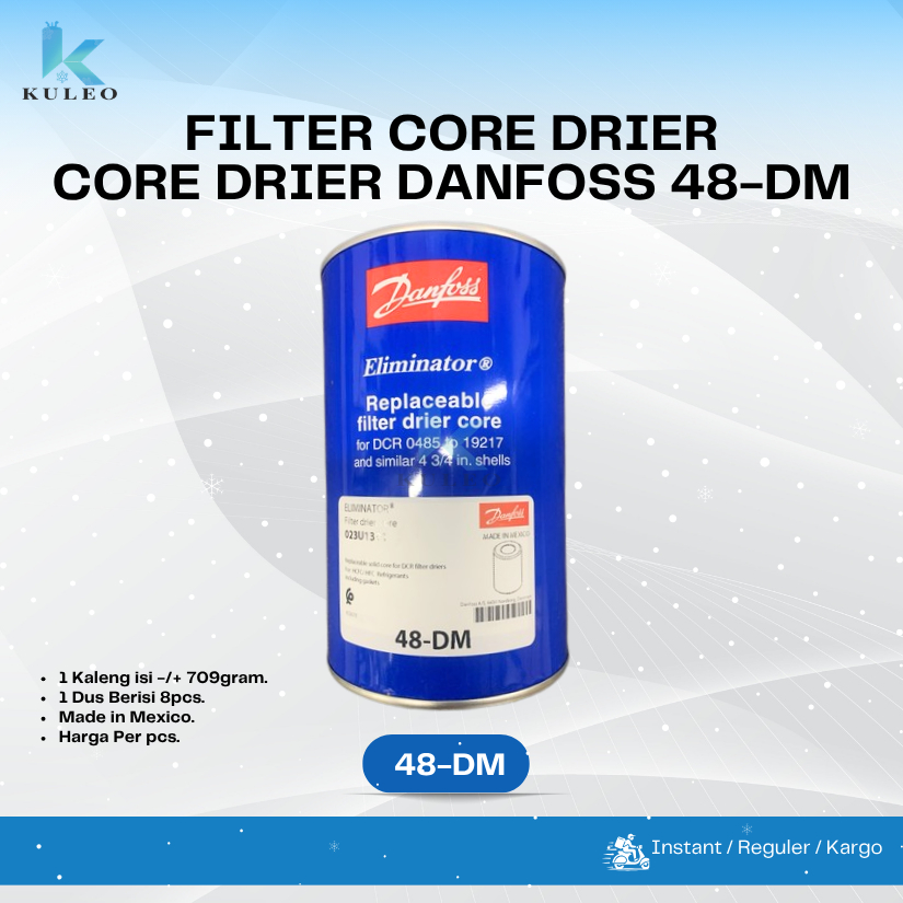 Jual Filter Dryer Danfoss 48DM Original - Filter Dryer AC Danfoss 48DM ...