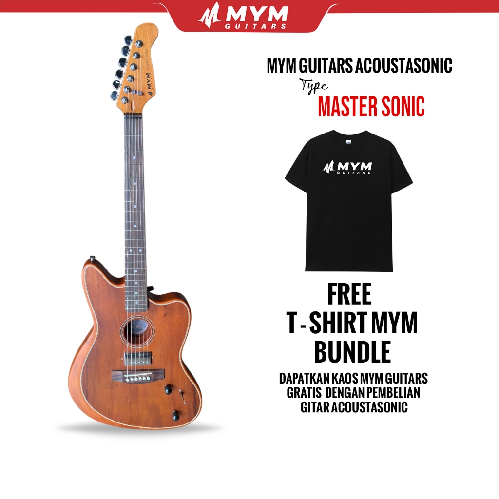 Jual MYM Guitars Original Seri Master Sonic | Shopee Indonesia