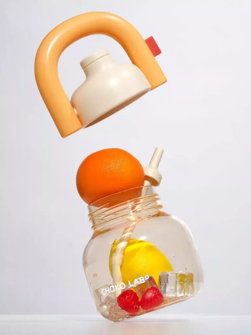 CHAKO LAB Linlin Pot Tritan 1150ml - Yellow - foto 1