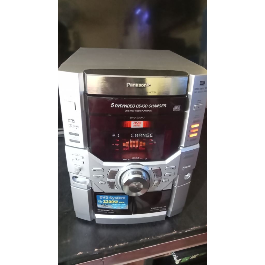 Jual hifi compo panasonic model SA VK70D kondisi eror | Shopee Indonesia