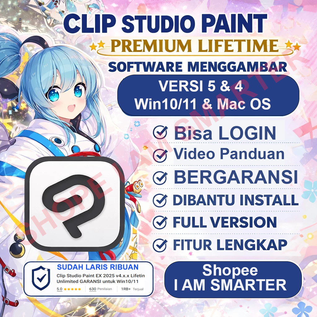Jual Clip Studio Paint Terlengkap & Harga Terbaru Agustus 2026 | Shopee ...