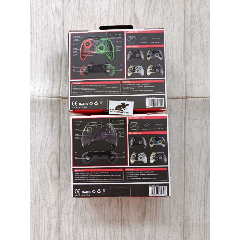 Jual IPEGA JOYSTICK STIK WIRELESS CONTROLLER WITH RGB LIGHTING FOR ...