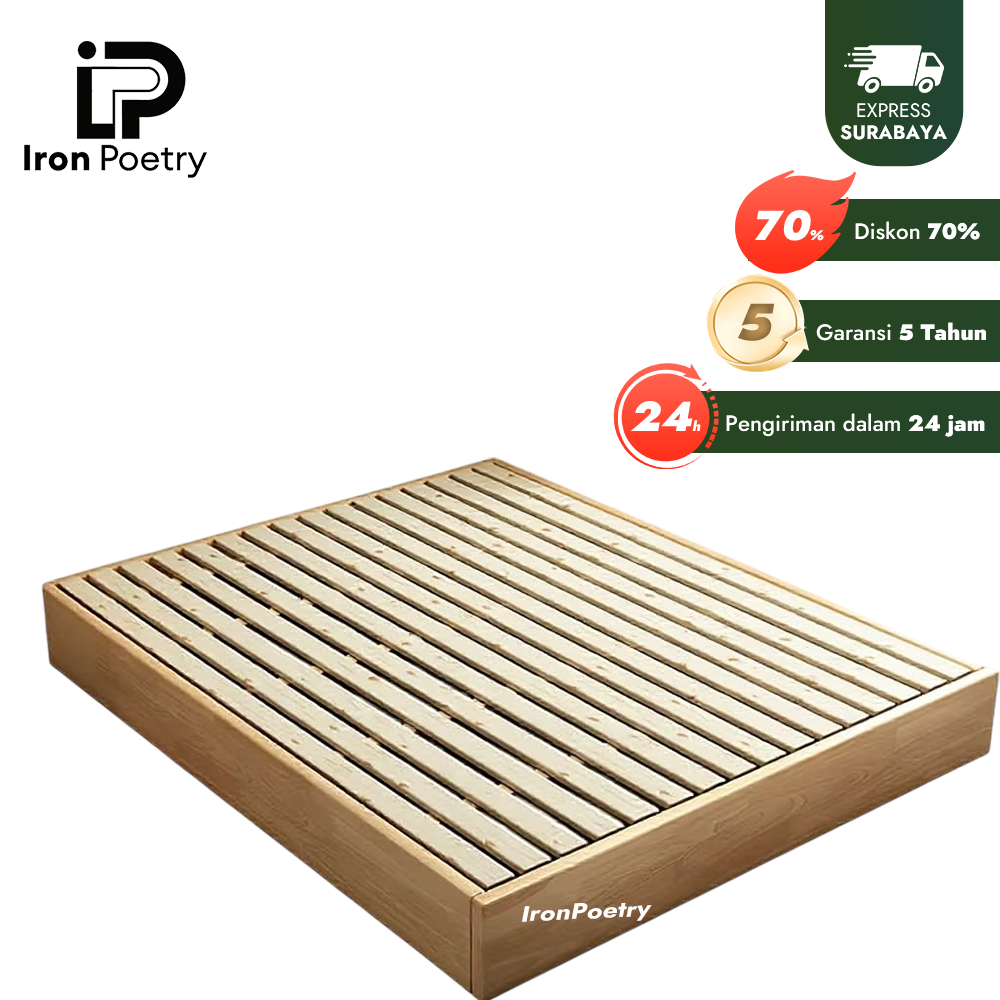 Jual [Surabaya Express]Dipan Kayu Tempat Tidur Tatami Minimalis Kayu ...