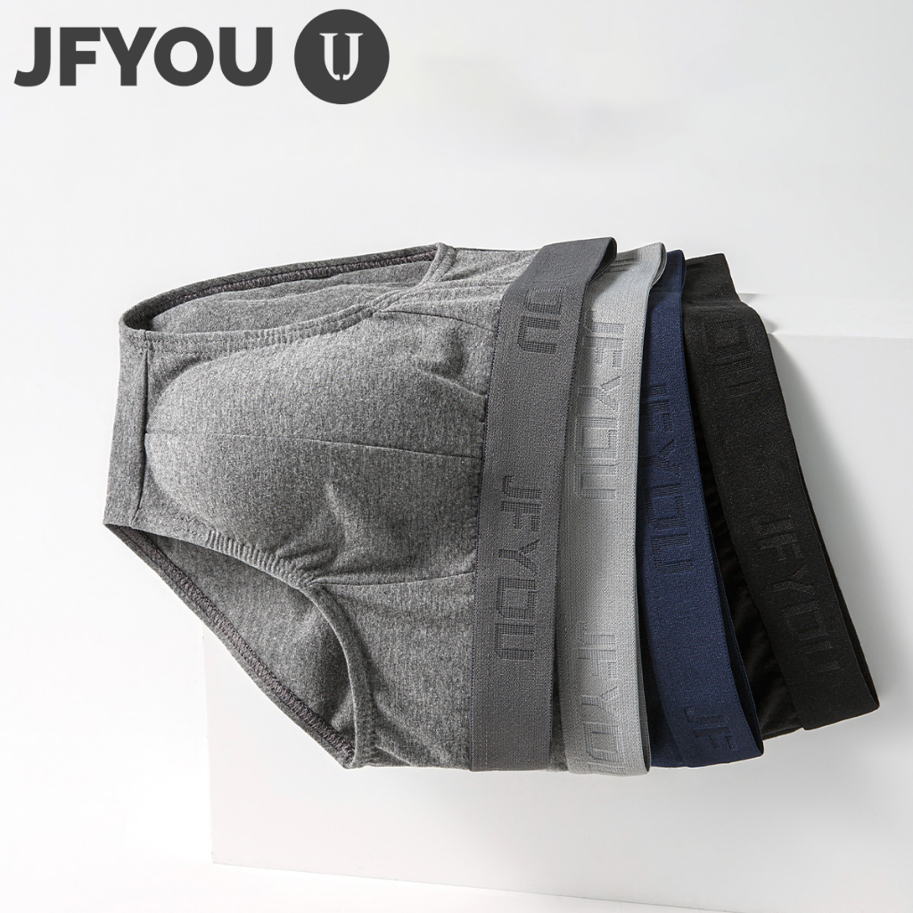 Jual JFYOU 1/4PCS Celana Dalam Pria Boxer Katun Premium Polos Elastis ...
