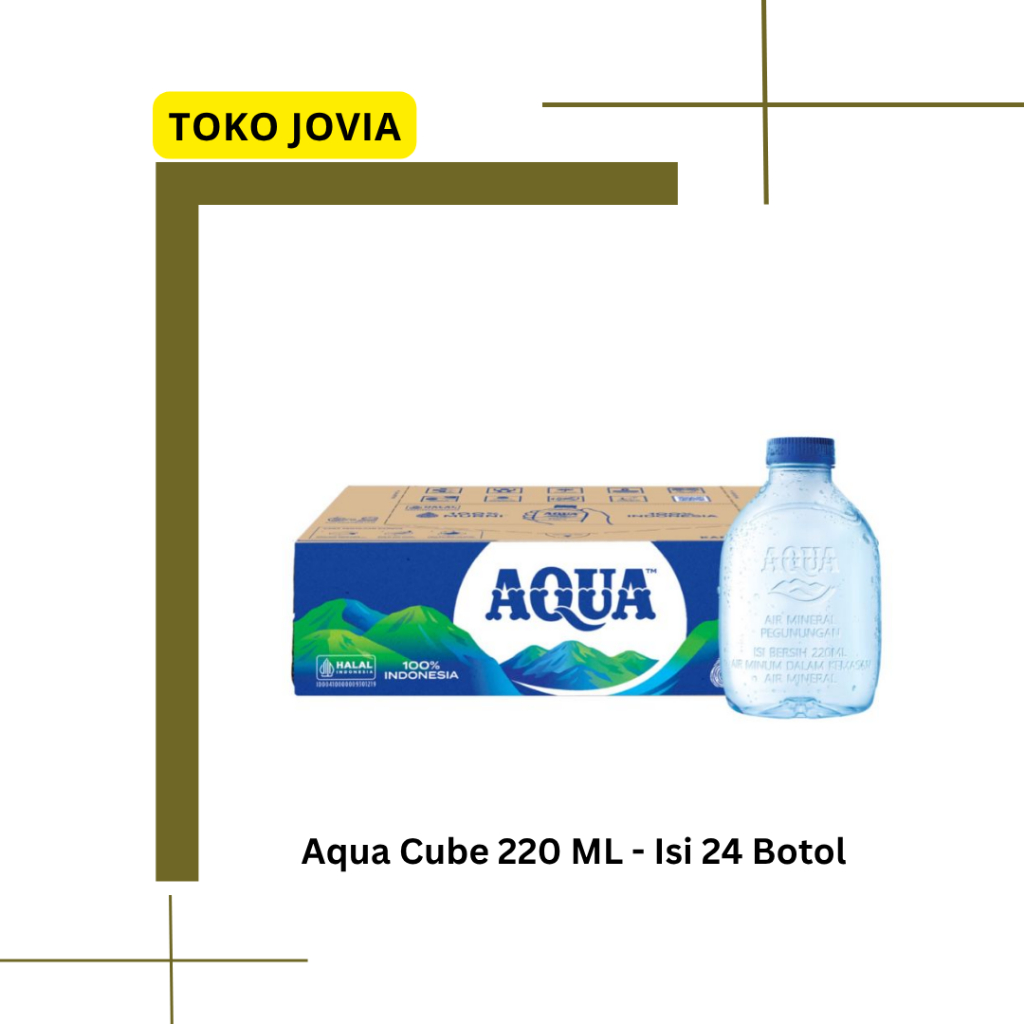 Jual Aqua Botol 220 Ml Terlengkap & Harga Terbaru Juli 2026 | Shopee ...