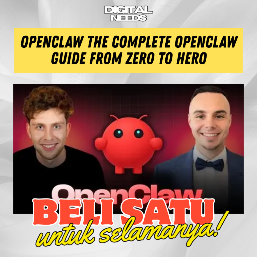Jual Belajar OpenClaw The Complete OpenClaw Guide from Zero to Hero ...