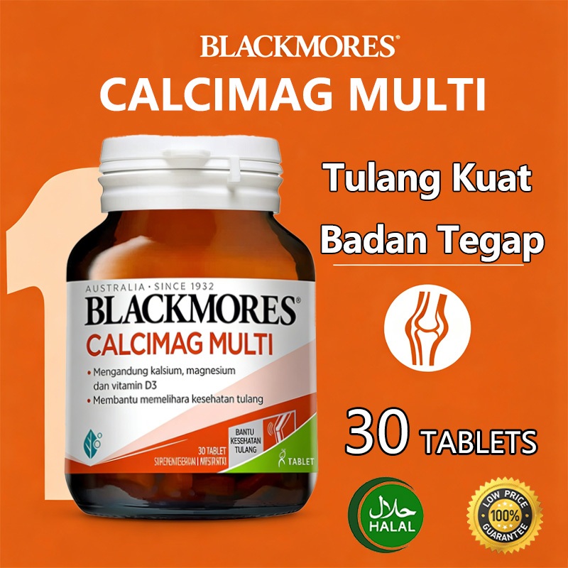 Jual Blackmores Calcimag Multi 30 Tablets Vitamin D Suplemen ...