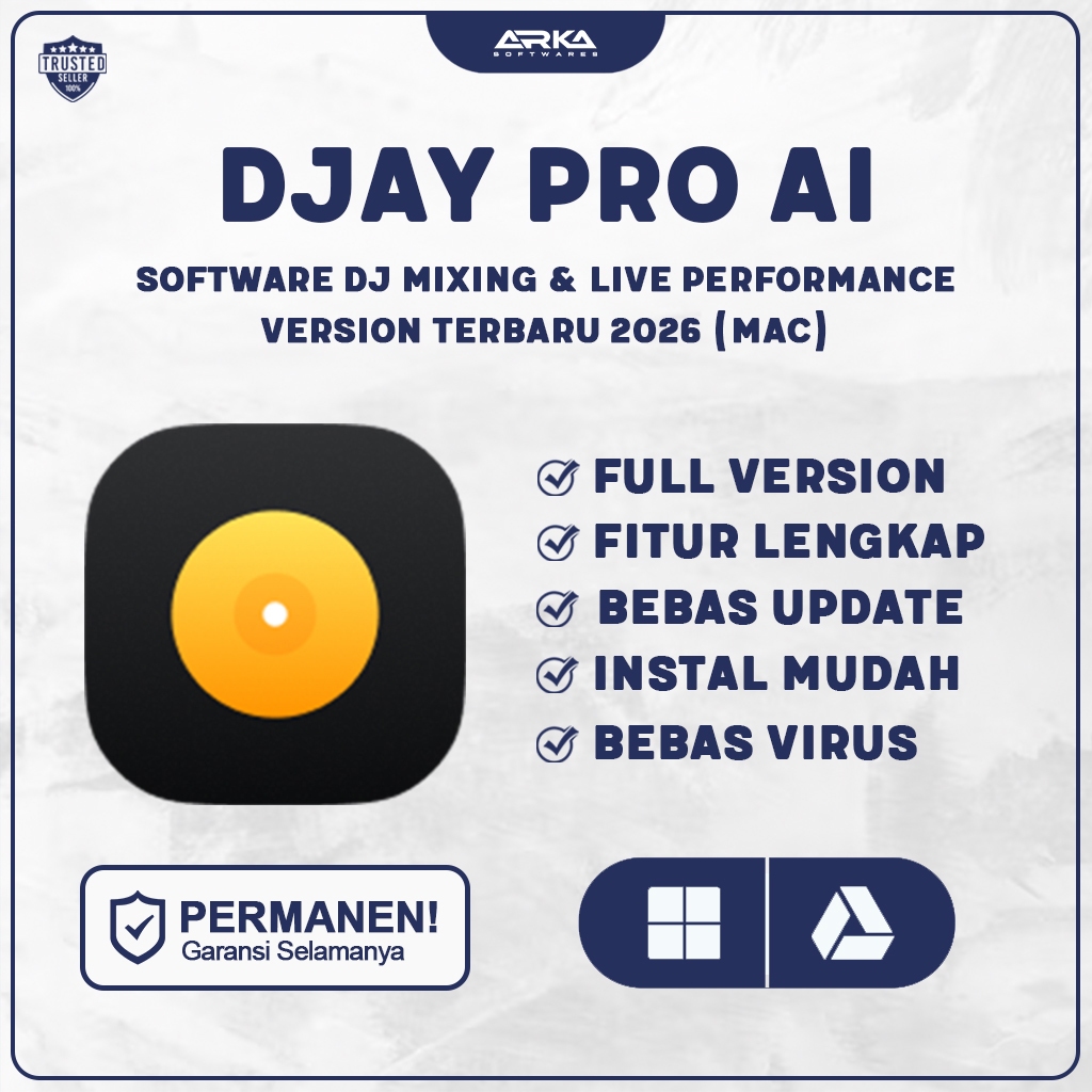 djay Pro AI 2026 Full Version Original Lifetime + Panduan Instalasi (MAC)