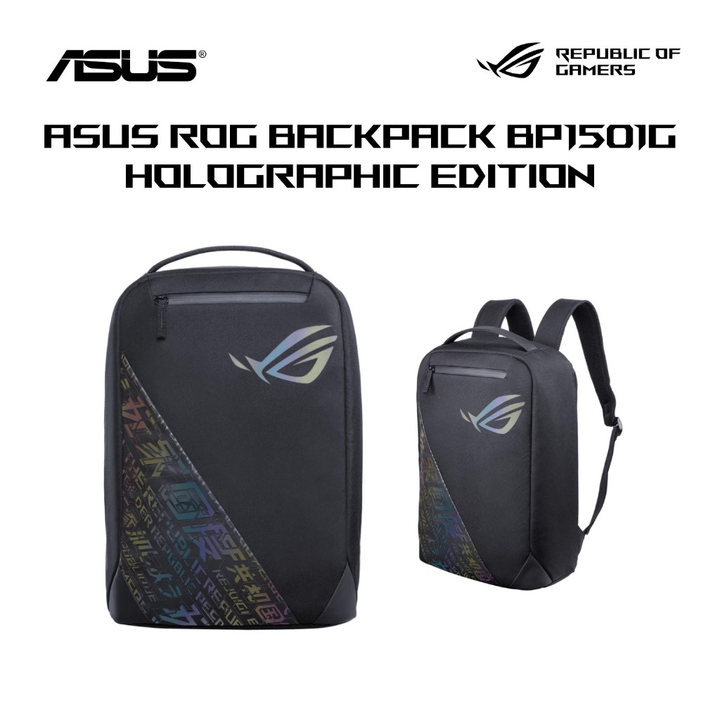 Jual ASUS ROG Backpack BP1501G Holographic Edition | Shopee Indonesia