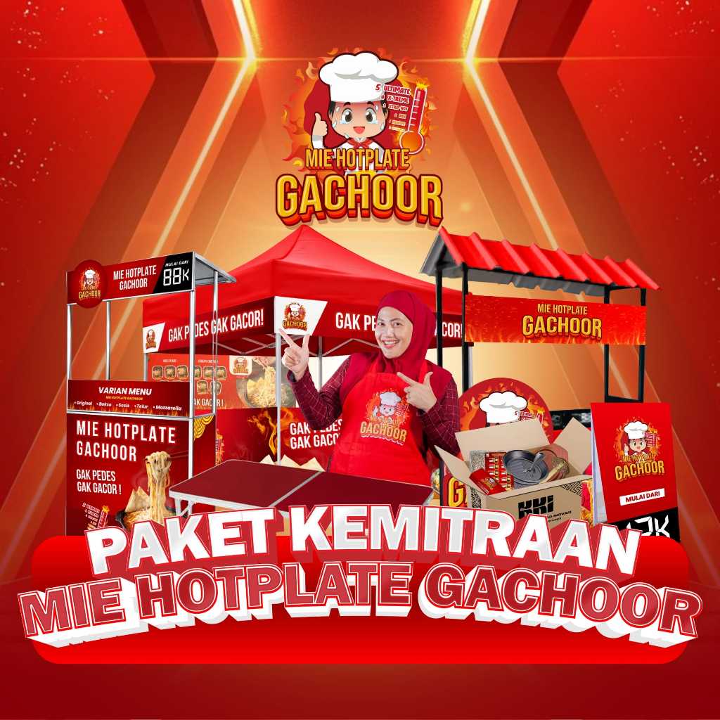 Jual Mie Hotplate Gachoor - Paket Kemitraan Franchise Kuliner Lengkap ...