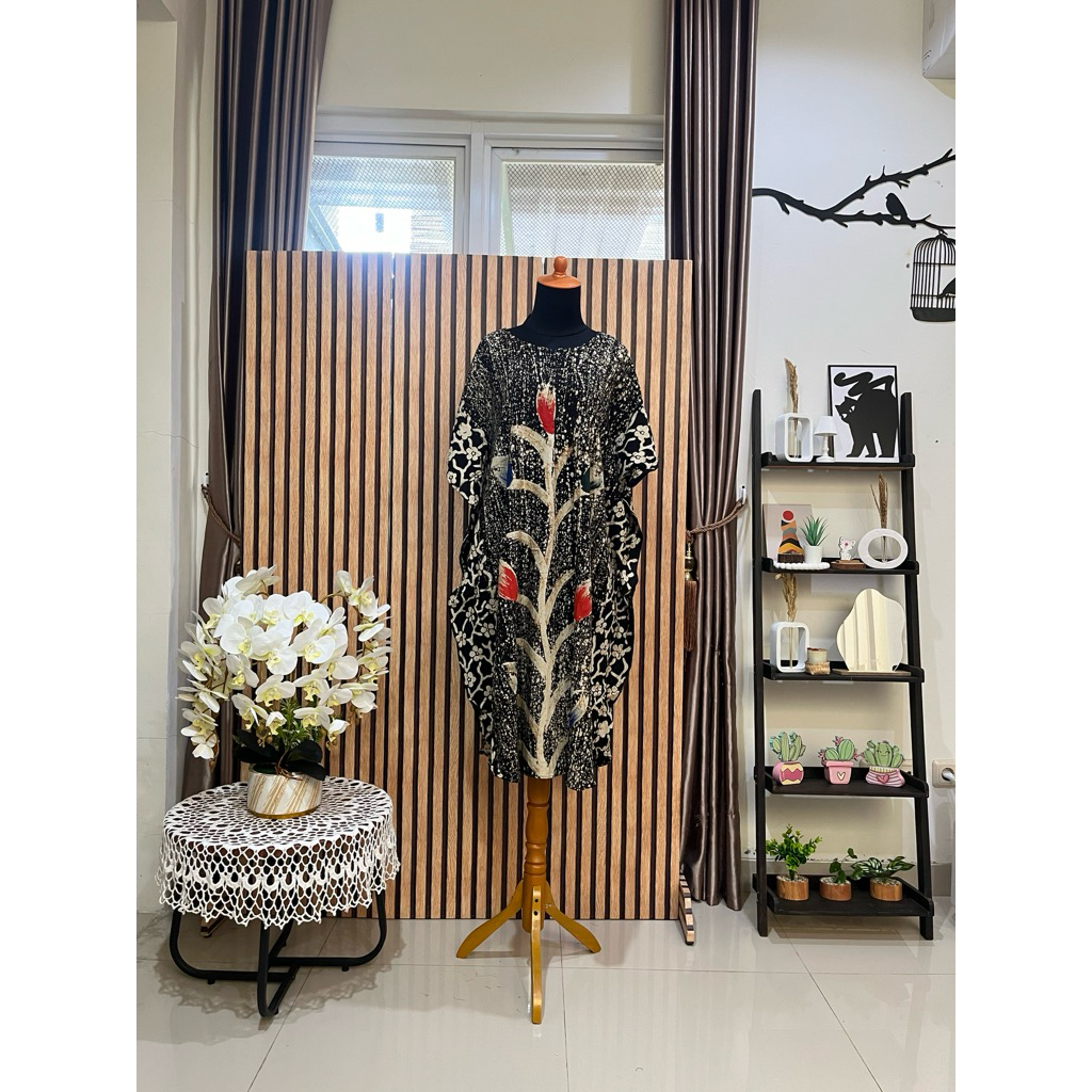 Jual Daster Batik Real Pict Busui Friendly Zipper Model kalong Premium ...