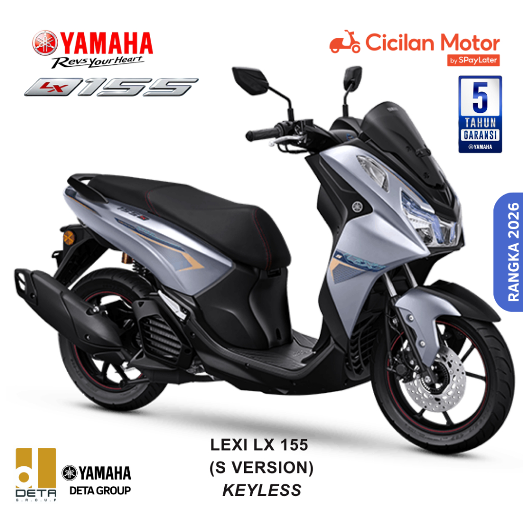 Sepeda Motor Yamaha Lexi LX 155 S Connected
