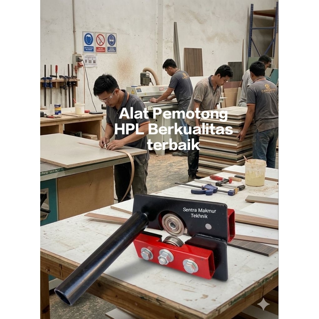 Jual ALAT POTONG HPL / Cutter HPL manual / MATA PISAU TAJAM Tanpa ...