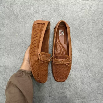 SEPATU Flat Loafer Wanita 1cm Rajut Breathable Slip On Ringan Anti Slip Casual