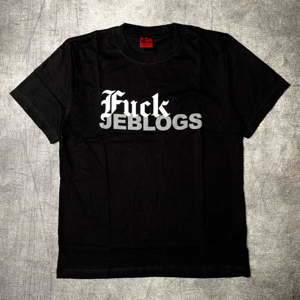 Jual Tshirt THE JEBLOGS - FCK JEBLOGS Official Merchandise | Shopee ...