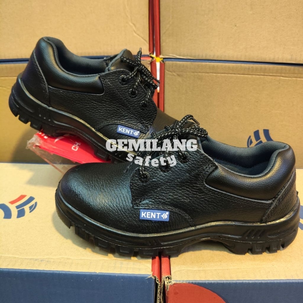 Jual Sepatu Safety Kent Java 78116 hitam original / Safety shoes sepatu ...