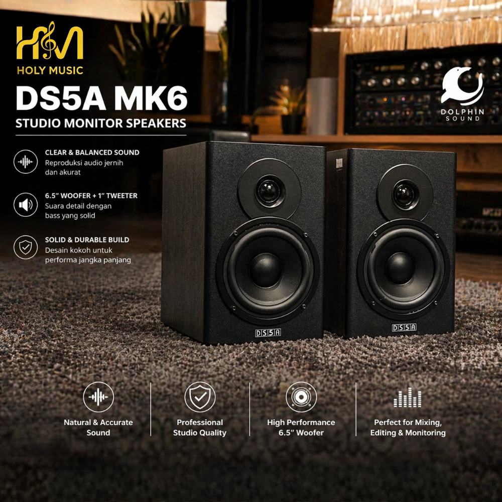 Jual Speaker FLAT Dolphin Sound DS5A MK6 terbaru 5 inch | Shopee Indonesia