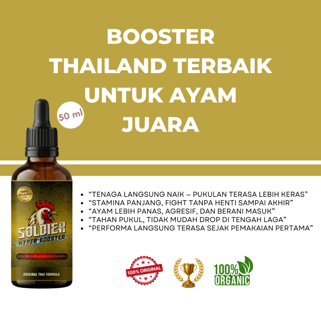 Produk Soldier Booster | Shopee Indonesia