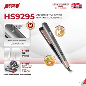 Jetzt HS9295 Hair Straightener Catokan Pelurus Rambut