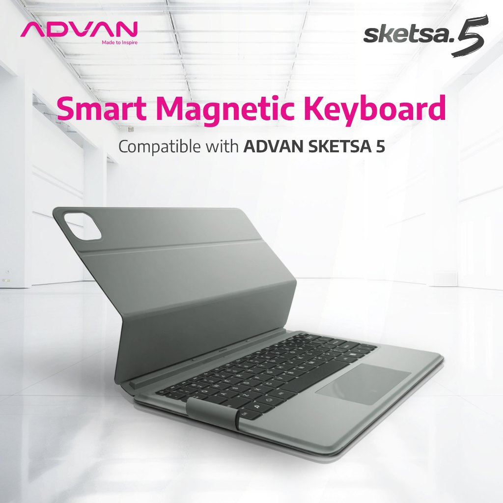 Jual Keyboard ADVAN Tablet Sketsa 5 Original Magnetic Keyboard Tablet ...