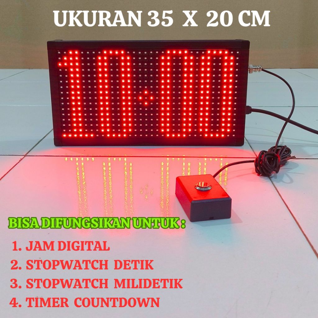 Jual LED Display timer mundur - display hitung mundur - display ...