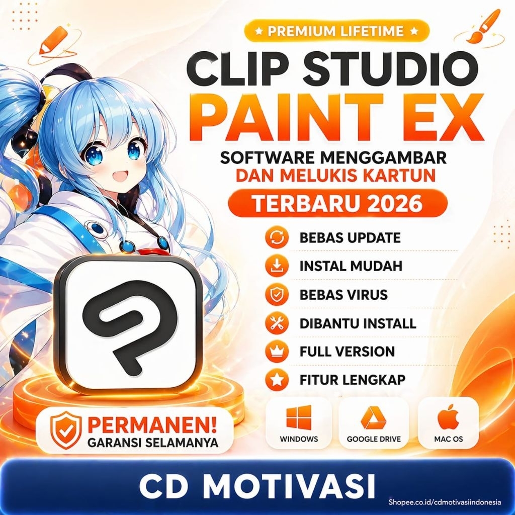 Jual Clip Studio Paint Terlengkap & Harga Terbaru Juli 2026 | Shopee ...