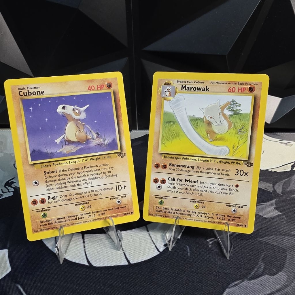 Jual Tcg Pokemon Cubone & Marowak Jungle Set 1999 Eng | Shopee Indonesia