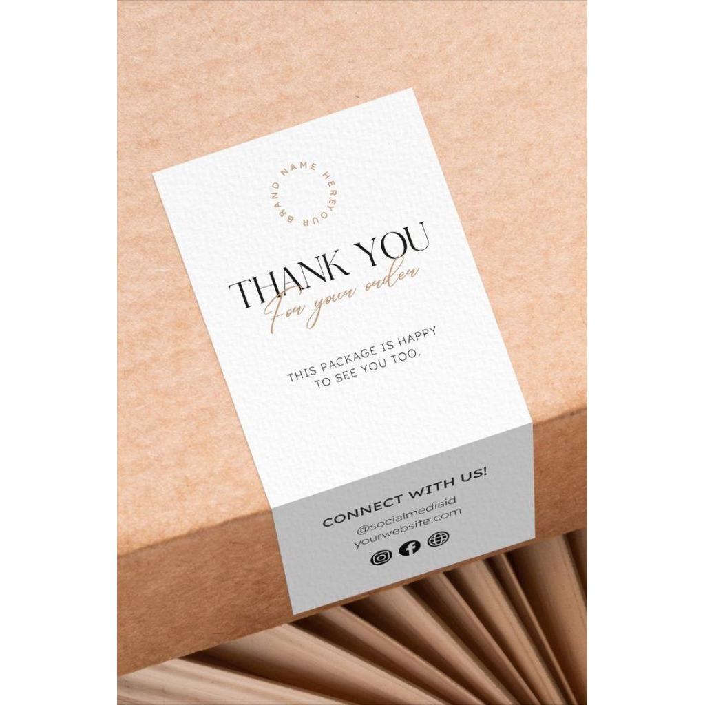 Jual Stiker Packaging|Sticker jualan|Label jualan | Shopee Indonesia