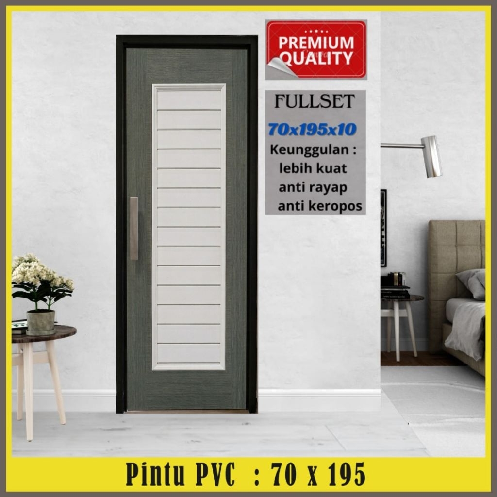 Pintu Kamar Mandi PVC Toilet WC