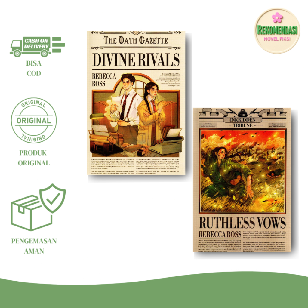 Jual NOVEL DIVINE RIVALS & RUTHLESS VOWS by Rebecca Ross - Mizan ...