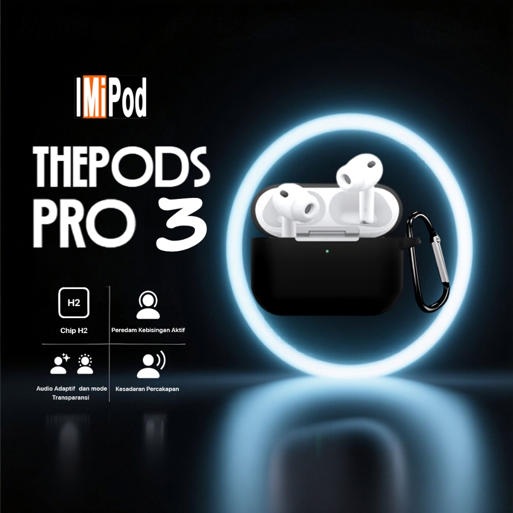 ThePods Pro 3 TWS Earbuds Bluetooth ANC foto 1
