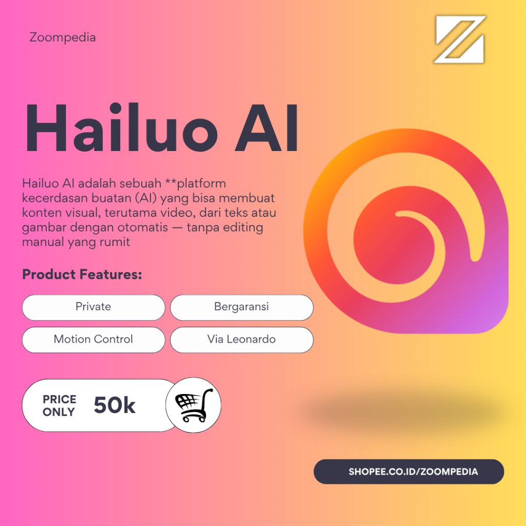 Hailuo AI 8500-2550 Credit by Leonardot Private Account Generate Video AI Image To Video Text To Video
