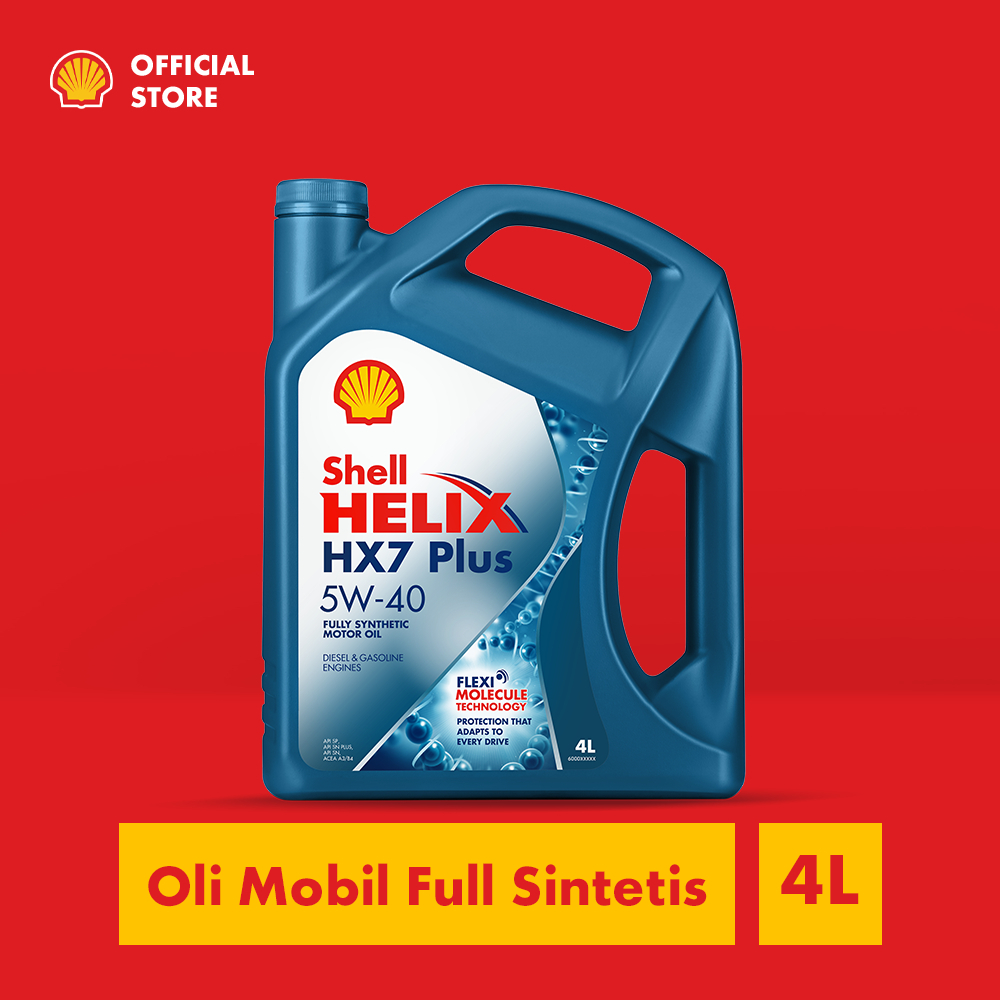 Jual Oli Mobil Shell Helix HX7 5W-40 (4L) – Full Synthetic Pelumas ...