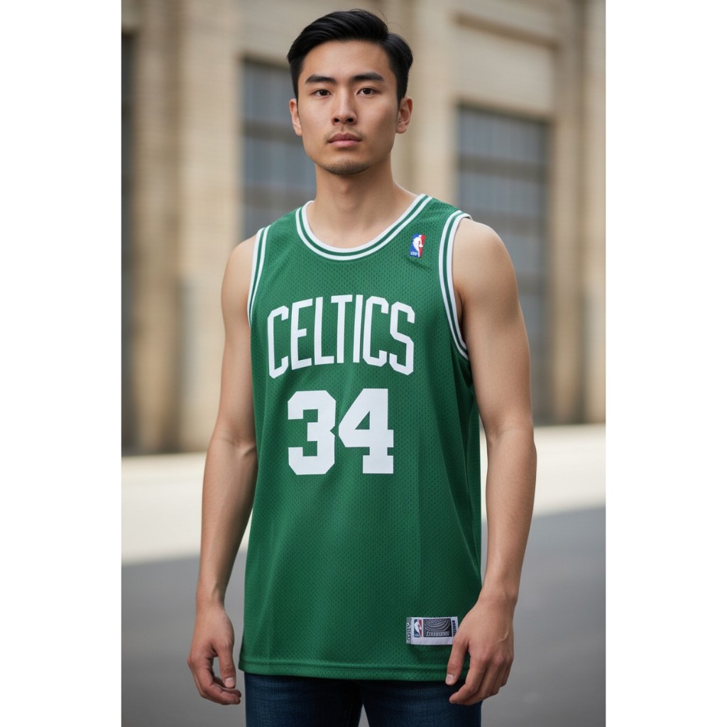 Jual JERSEY BASKET PREMIUM IMPORT CLASSIC HWC CELTICS 34 PAUL