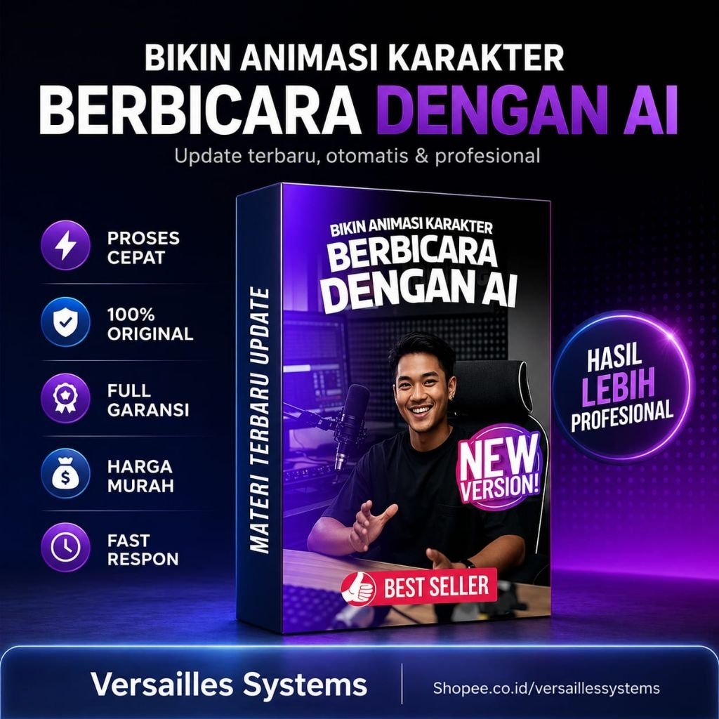 Bikin Animasi Bicara dengan AI, Mudah & Cepat!