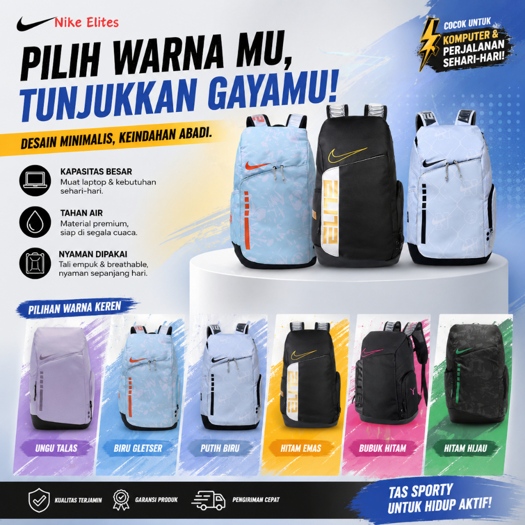Jual Nike Elite Backpack Terlengkap & Harga Terbaru Juni 2026 | Shopee ...