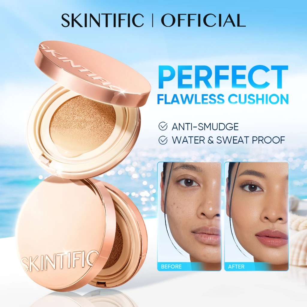 Skintific Air Cushion SPF 35 Oil-Control 12H Matte