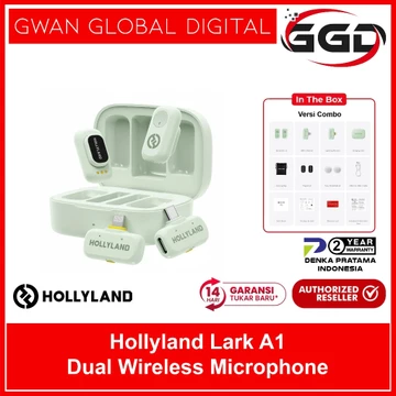 Hollyland Lark A1 Wireless Microphone Smartphone Android IPhone IPad Action Camera Laptop