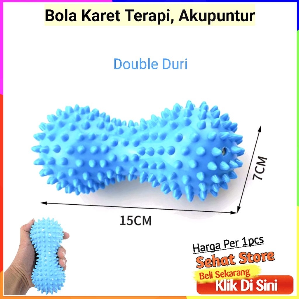 Jual Bola Terapi Pijat Kret Duri Refleksi Pijit Sakit Telapak Jari ...