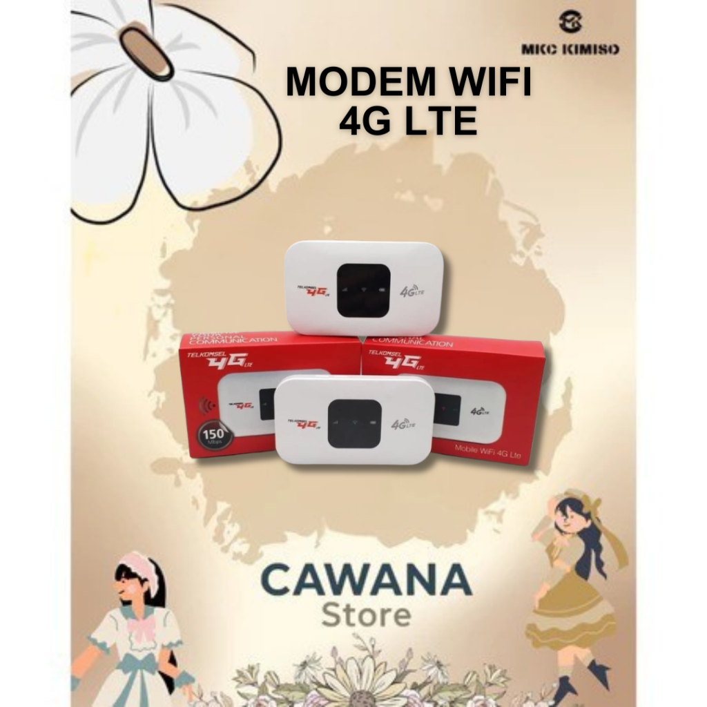Mifi Modem Wifi 4G 150Mbps Untuk PC Laptop Ponsel