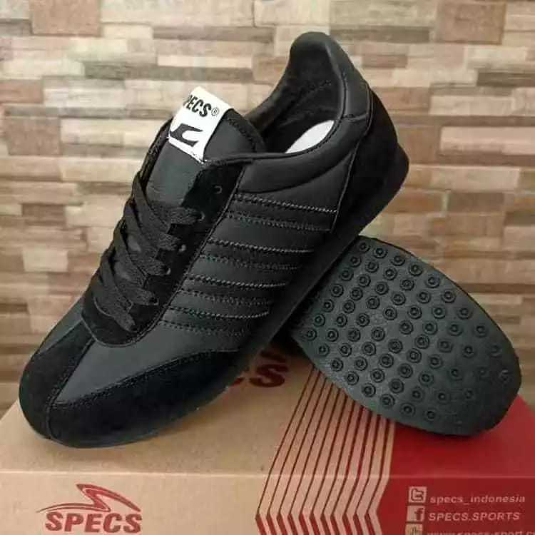 TERLARIS!!! Sepatu catsual sepick and pm spedket  hitam, untuk pria/wanita original size 36-43