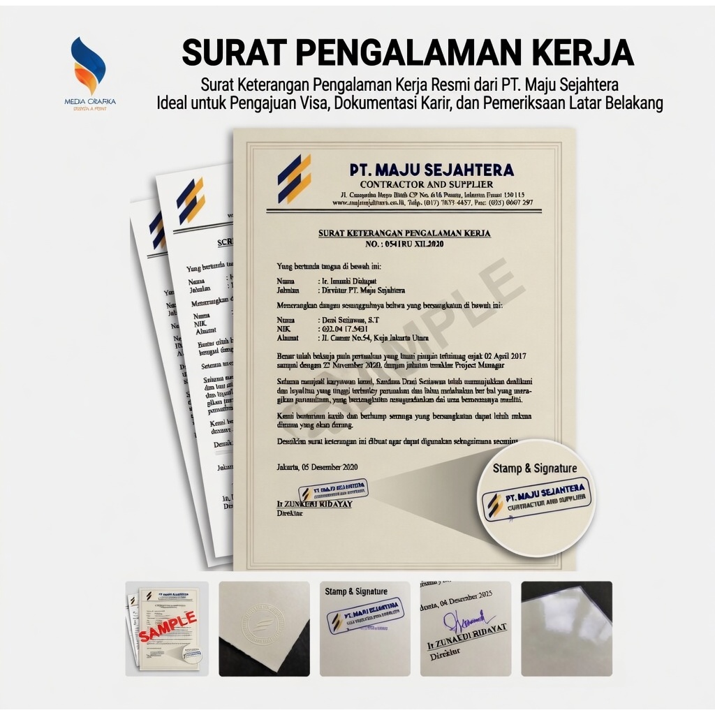 Jual JASA PEMBUATAN PAKLARING / SURAT KETERANGAN KERJA PROFESIONAL ...